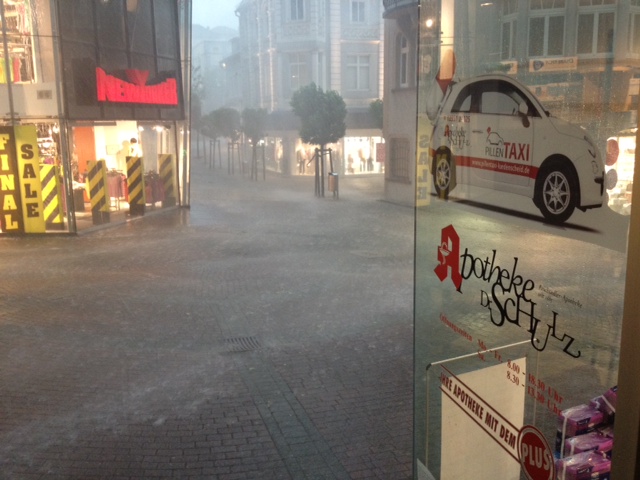 Lüdenscheid im Gewitter