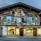 Lüftlmalerei am Sorge-Haus - Garmisch-Partenkirchen