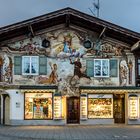 Lüftlmalerei am Sorge-Haus - Garmisch-Partenkirchen