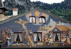 Lüftlmalerei in Oberammergau