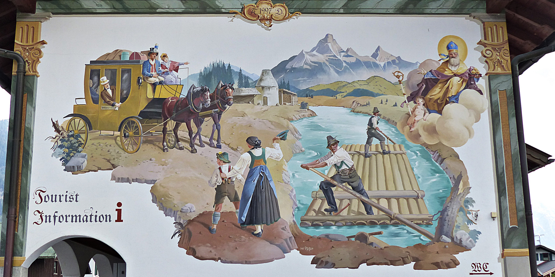 Lüftlmalerei in Wallgau Foto & Bild architektur, deutschland, europe