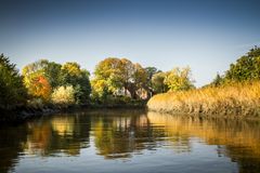 Lühe im Herbst