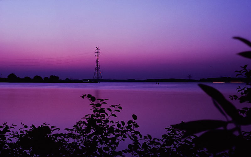 Lühesand am abend.