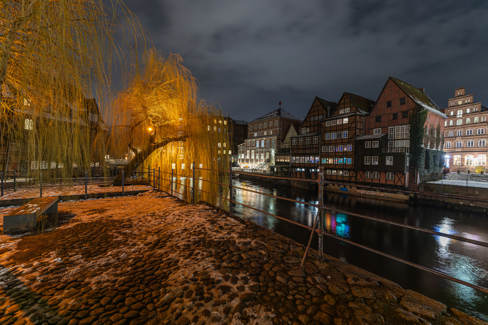 Lüneburg am Abend