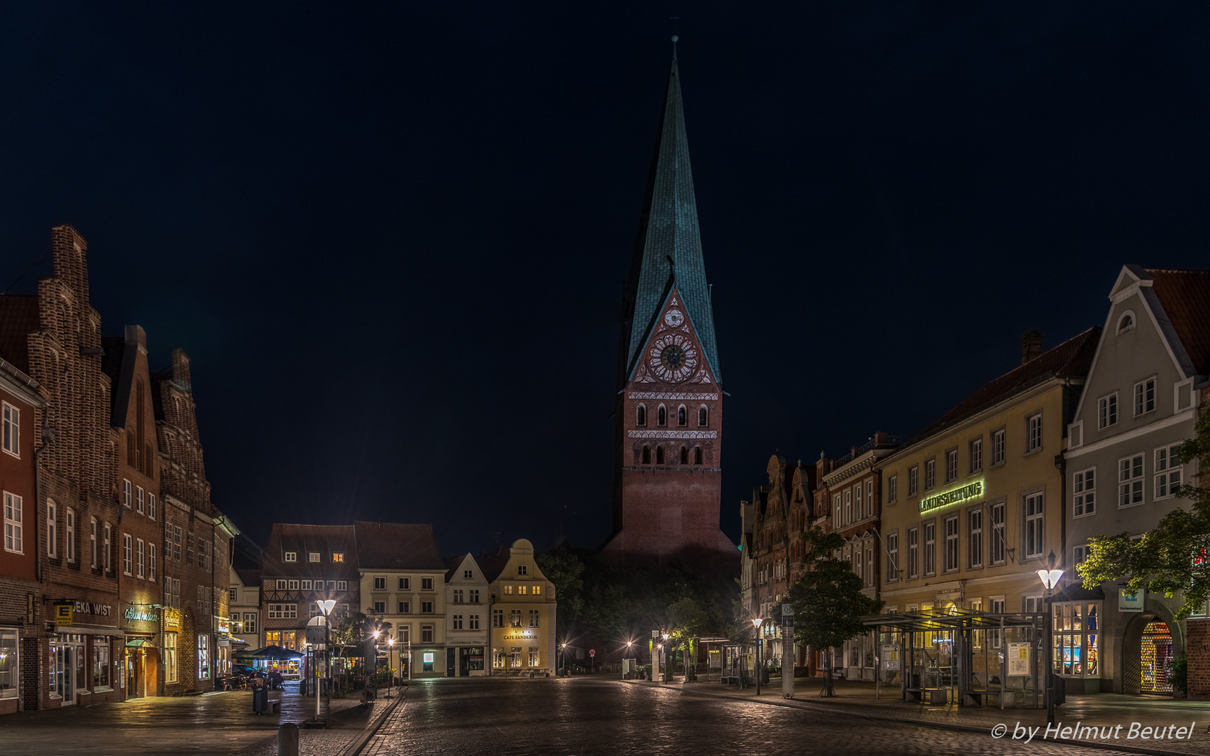 Lüneburg - Am Sande mit St. Johannis Kirche