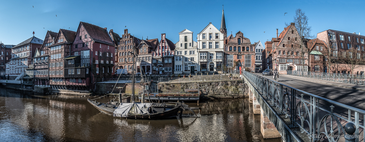 Lüneburg Am Stintmarkt Panorama