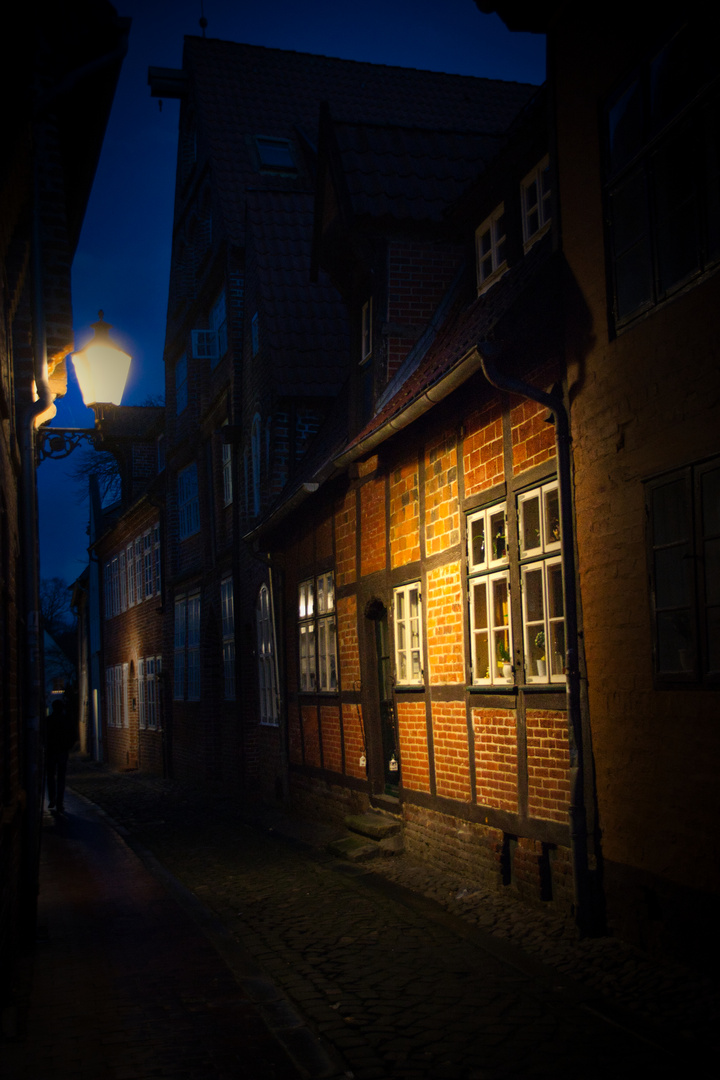 Lüneburg bei Nacht