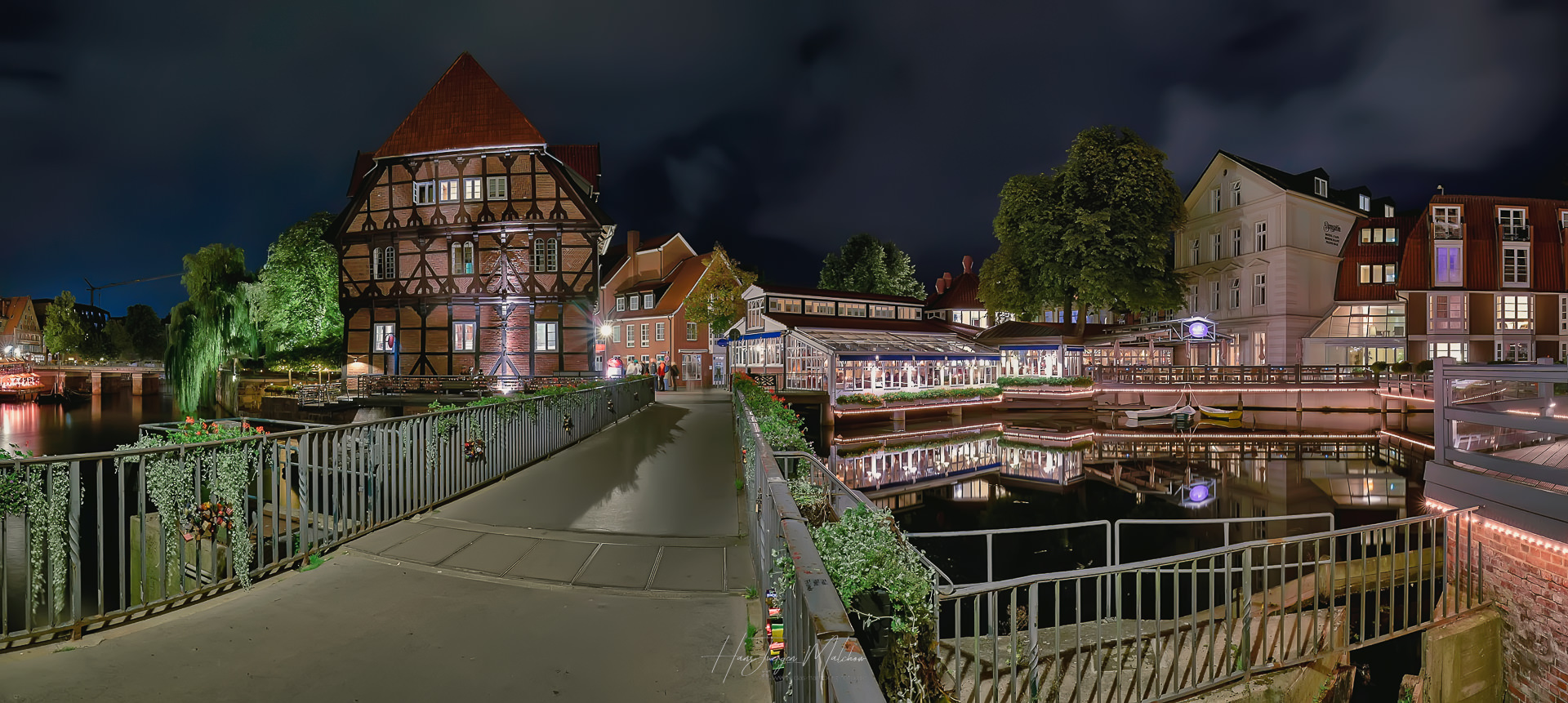 Lüneburg bei Nacht