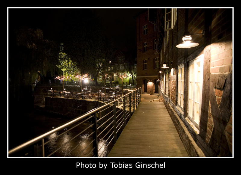 Lüneburg bei Nacht