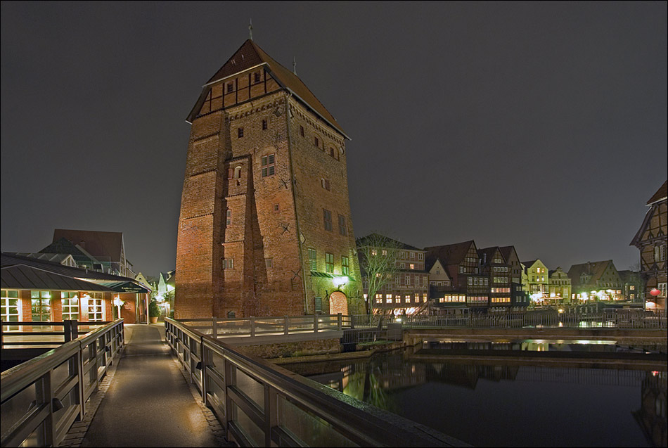 Lüneburg bei Nacht