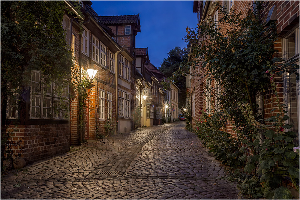 Lüneburg hat viel dieser kleinen Gassen