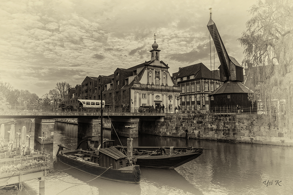 Lüneburg im Retrostil