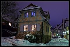 Lüneburg im Schnee - Am Iflock