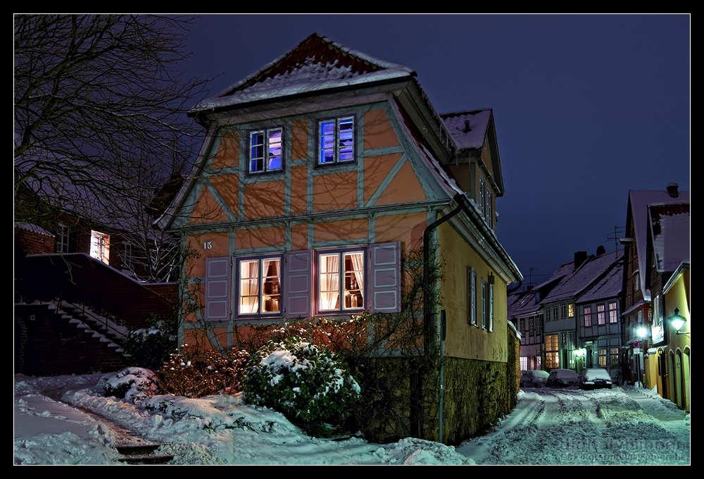 Lüneburg im Schnee - Am Iflock *RELOAD*