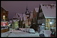 Lüneburg im Schnee - Auf dem Meere /2.