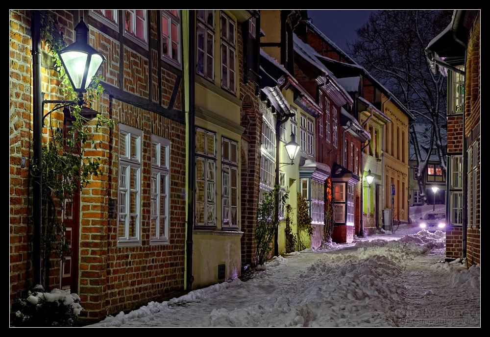 Lüneburg im Schnee - Auf dem Meere /3.