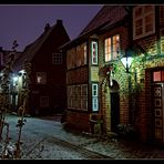 Lüneburg im Schnee - Auf dem Meere