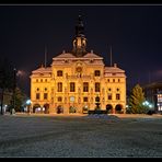 Lüneburg im Schnee - Historisches Rathaus