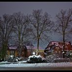 Lüneburg im Schnee - Marienplatz /1.