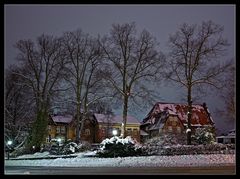 Lüneburg im Schnee - Marienplatz /1.