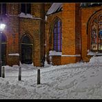 Lüneburg im Schnee - St. Michaelis Kirche /1.