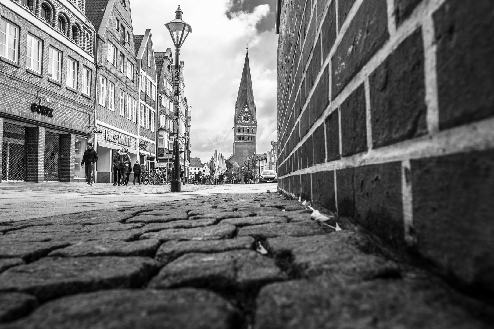 Lüneburg in black and white