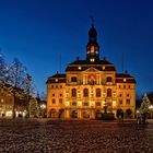 Lüneburg Rathaus am Abend