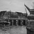 Lüneburg s/w - Alter Hafen