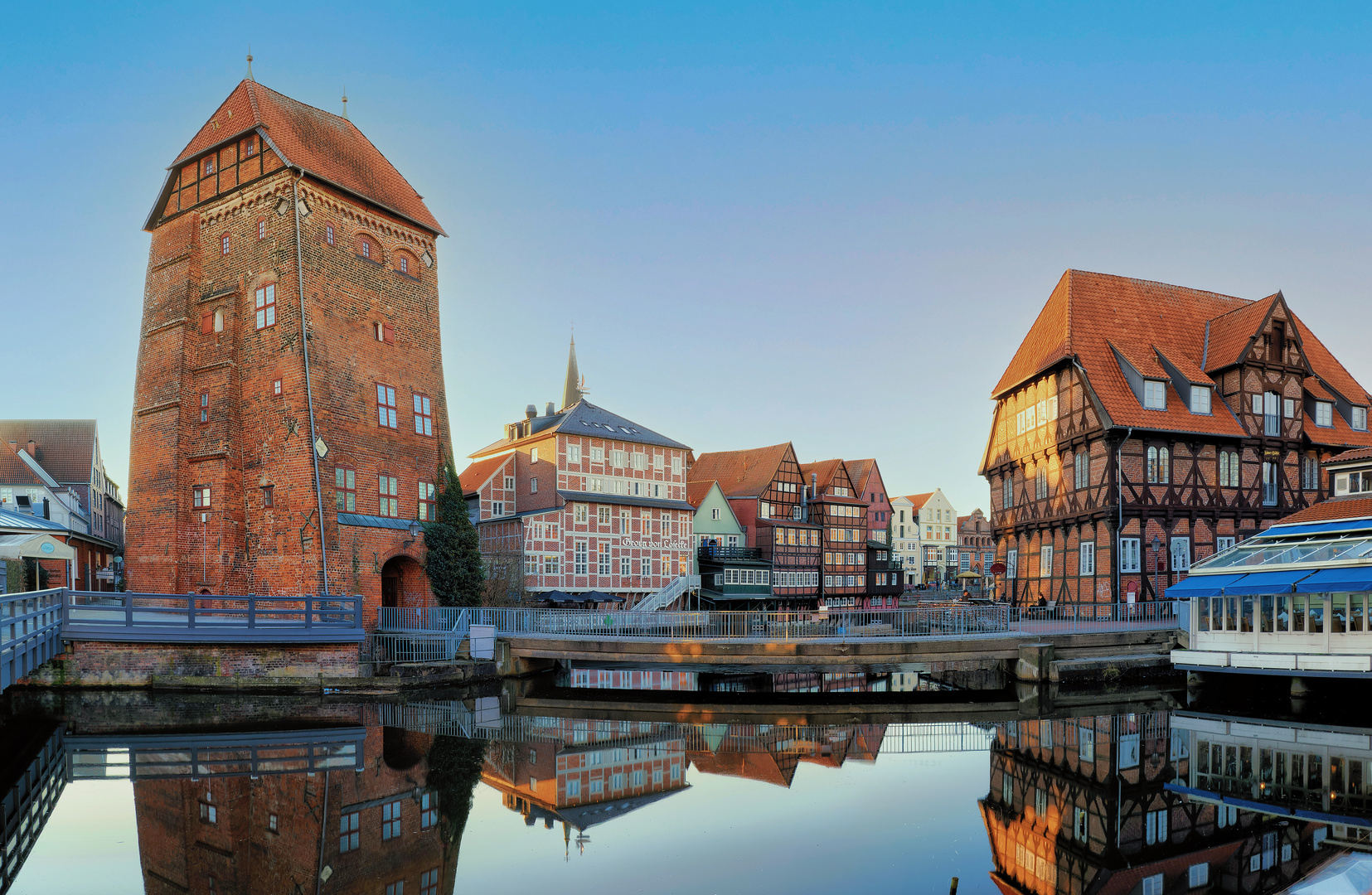 Lüneburg vom Bergström gesehen