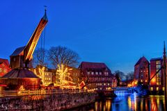 Lüneburg Weihnachtsmarkt am Stint