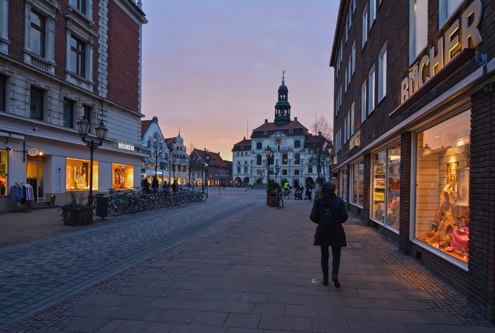 Lüneburg zur blauen Stunde