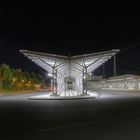 Lüneburger Busbahnhof bei Nacht 2