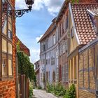 Lüneburger Gasse In der Techt im Sommer