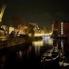 Lüneburger Hafen bei Nacht