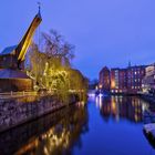 Lüneburger Hafen zur Adventszeit