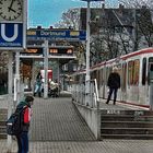 Lünen Brambauer Verkehrshof mit der Bahn nach Hörde