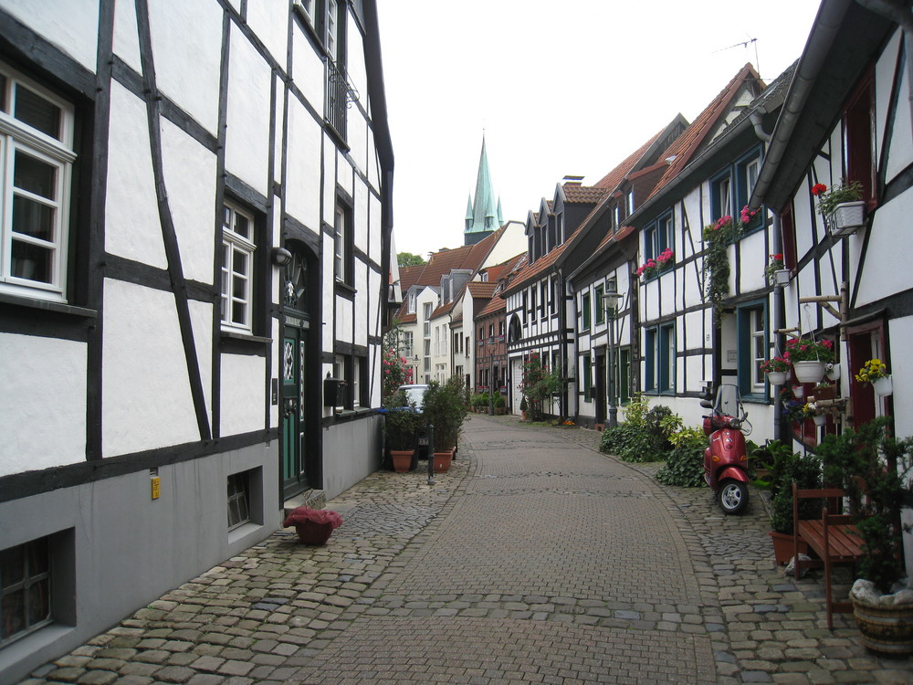 Lünen - Fachwerkhäusergasse