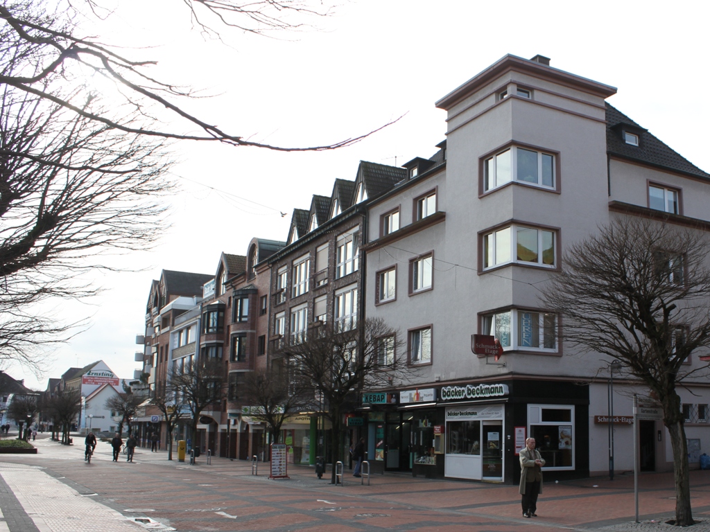 Lünen, Münsterstraße, heute