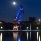 Lünen Preußenhafen im Abendlicht