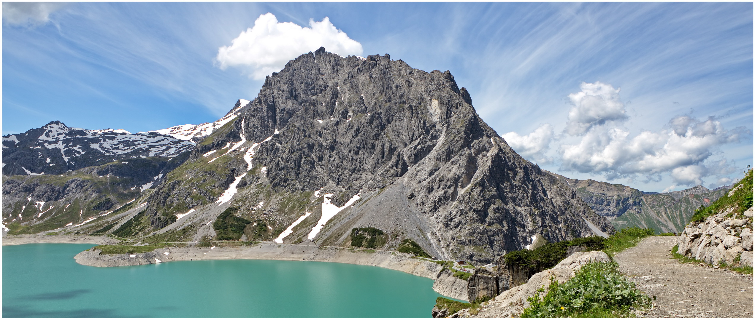 Lünersee 2021-06-26 Panorama 12/16