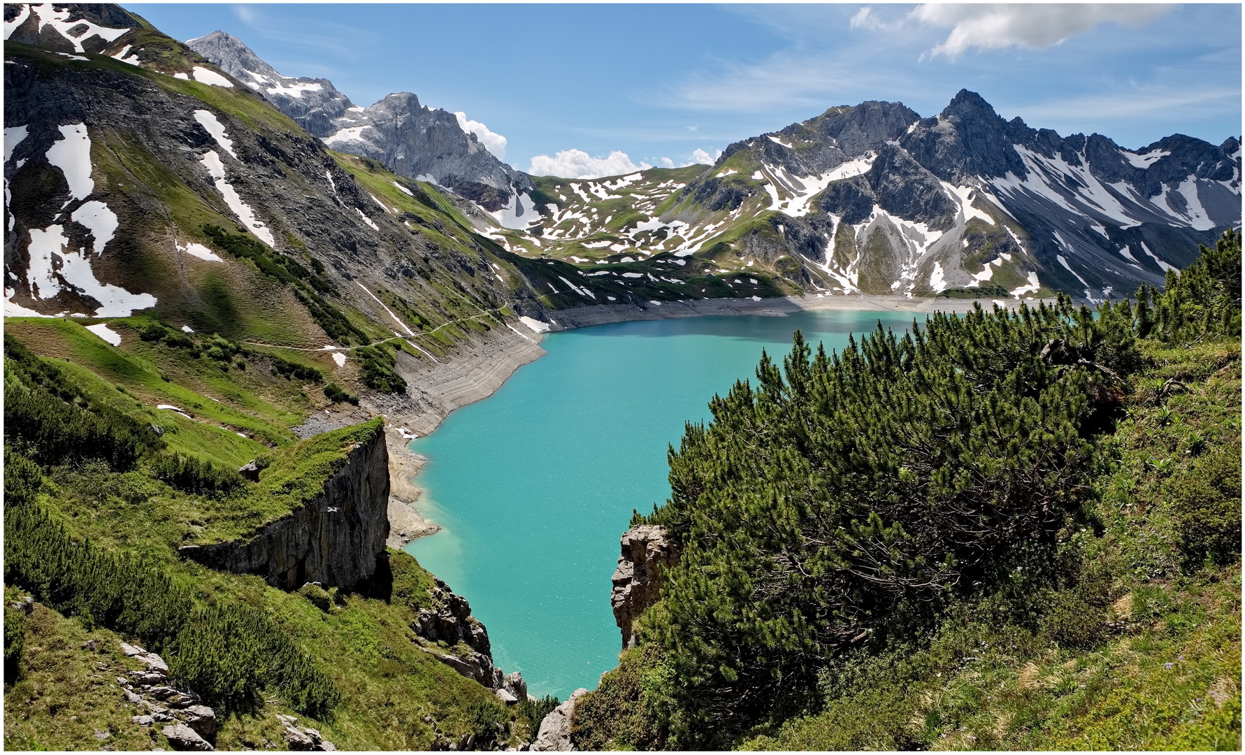 Lünersee 2021-06-26 Rundgang