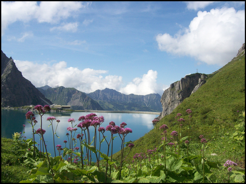 Lünersee Brandnertal Österreich