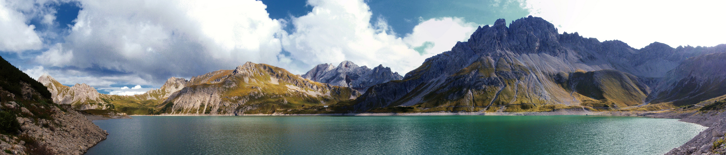 Lünersee, Brandnertal, Panorama