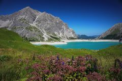 Lünersee im Rätikon