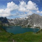 Lünersee mit Bergkulisse (Fotonachlese...)