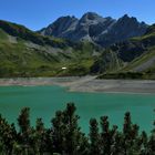 Lünersee Niedrigstand