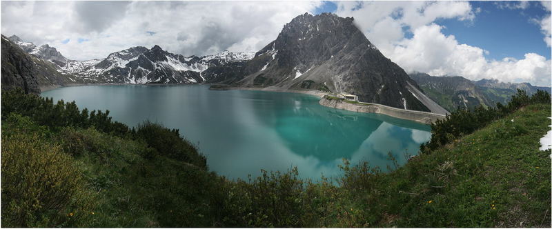 Lünersee Pano