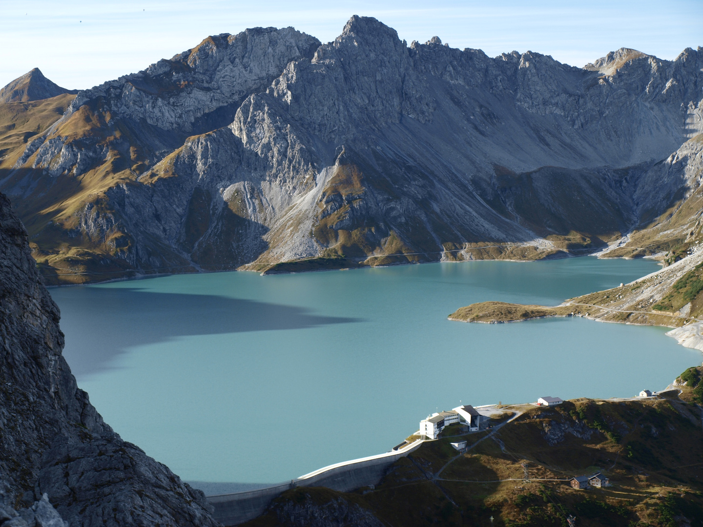 Lünersee von Oben