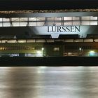 Lürssen-Werft bei Nacht