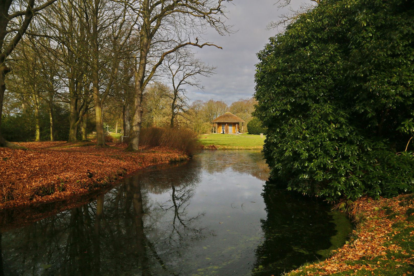 Lütetsburger Park im Februar